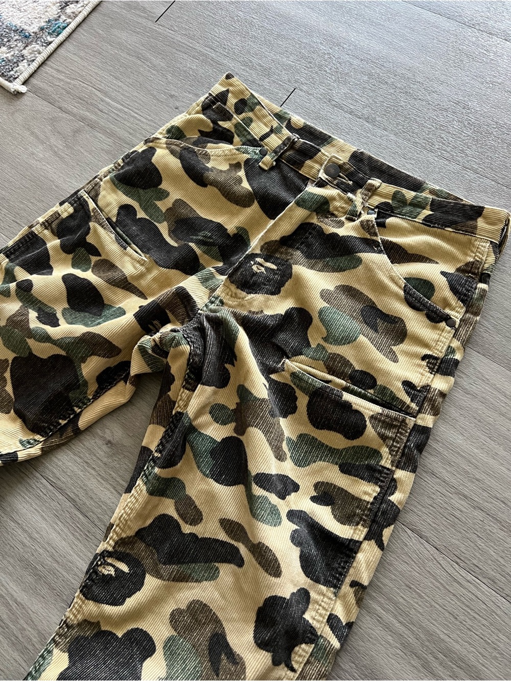 Vintage Bape Corduroy Pants